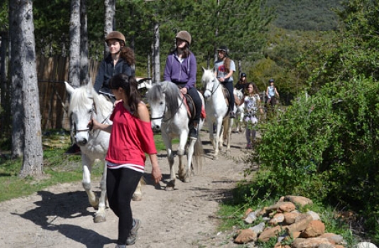 Fotografía Club hípico Arbayun - Camping Iturbero, Lumbier, Navarra.